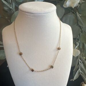 Vintage Sarah Coventry Tiger’s Eye Necklace